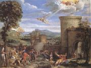 Annibale Carracci The Stoning of ST.Stephen (mk05) oil painting